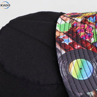 Topi Bucket Bolak-Balik Motif Grafis Funky, Gaya Retro 90-an, Bahan Katun, Cocok untuk Pantai, Perjalanan, dan Pelindung dari Sinar Matahari