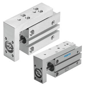   Mesa deslizante neumática compacta de la serie SLS, actuador lineal para equipos de automatización de posicionamiento de precisión - Product Image 2