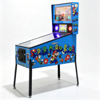 Machine de flipper virtuel 4K avec armoire en bois, jeu vidéo d'arcade et jeu de boxe pour centre de jeux et parc d'attractions