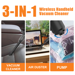 Máy hút bụi cầm tay không dây mini công suất cao đa năng chất liệu ABS dùng cho vệ sinh ô tô - Product Image 4