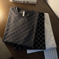 T-shirt Homme Personnalisé en Coton 100% avec Logo de Marque – Vente en Gros – T-shirt Décontracté Uni pour Homme – T-shirt Oversize