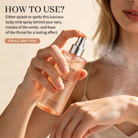 Brume corporelle personnalisée OEM en gros, spray longue durée pour cheveux et corps, produit de spa et de parfumerie à marque privée
