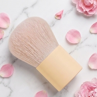 Pinceaux de maquillage double embout JLY 8 avec éponge de beauté, outils cosmétiques pour le visage et les yeux en poils synthétiques doux, ensemble de pinceaux de maquillage