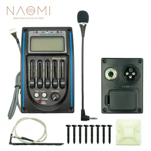 Naomi 5 BAND EQ เครื่องปรับสัญญาณอีควอไลเซอร์กีตาร์โปร่งเครื่องขยายสัญญาณ LC-5จูนเนอร์ - Product Image 2