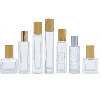 Vente en gros 6ml 10ml Ambre Blanc Bleu Verre et Bouteille pour Parfum Huiles Essentielles Cosmétique Vide Roller Ball sur Bouteille