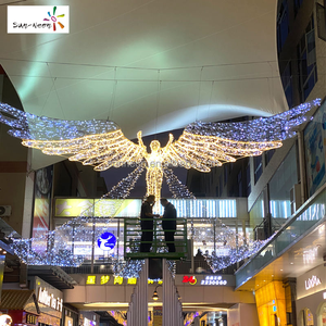 Décoration de Noël extérieure en forme d'ange lumineux - Product Image 5