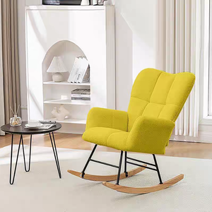 <span class=keywords><strong>Fauteuil</strong></span> à bascule de lecture moderne, <span class=keywords><strong>fauteuil</strong></span> à bascule relaxant, <span class=keywords><strong>fauteuil</strong></span> à bascule pour salon, <span class=keywords><strong>fauteuil</strong></span> individuel, canapé pour chambre à coucher, appartement - Product Image 4