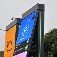 Pantalla LED P5 Inteligente de Alto Brillo para Exteriores - Ideal para Publicidad Urbana, Avisos Municipales y Proyectos de Ciudades Inteligentes