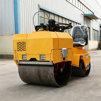 Mini-compacteur routier diesel multi-tonnages (2, 3, 4, 5 tonnes) à conducteur embarqué pour asphalte à vendre