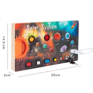 COMIKI Neue pädagogische Kinderspiel zeug Solarsystem Leiterplatte experimente Bildungs spielzeug Dampf maschine Lernspiel zeug