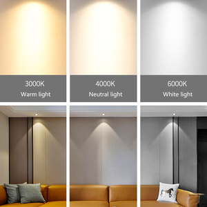 ALLWAY Đèn Led Chiếu Sáng Âm Trần Chống Chói Theo Yêu Cầu 2023 9 12 15 W Đèn Chiếu Sáng Tại Chỗ - Product Image 4