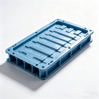 Panneau de coffrage en plastique FRP sur mesure, plastique renforcé de fibres de verre, moule à béton, moulage par injection, construction personnalisée
