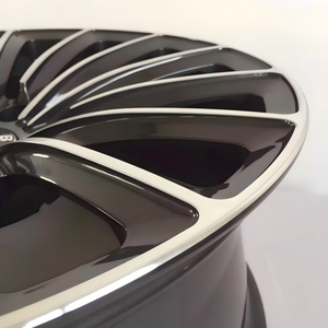 Jantes en alliage d'aluminium forgé Zorlen 20 mm et 25 mm, finition chromée noir métallisé, multi-branches, pour <span class=keywords><strong>Mercedes</strong></span> et Audi - Product Image 3