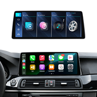 Pantalla Táctil de 12.8 Pulgadas 2400*900 con Sistema Linux para BMW Serie 5 F10 F11 F07 CIC NBT, Apple CarPlay Inalámbrico y Android Auto