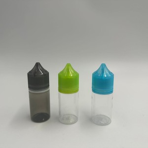 Botella de Plástico Transparente de 30 ml, Botella con Gotero para Líquidos, Vacía, Flexible, con Punta Larga y Delgada, Tapa de Rosca de Alta Calidad Anti-Robo - Product Image 5