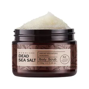 OEM Custom Private Label Wholesale Deep Cleansing Exfoliating Moisturizing Vegan Natural Organic Dead Sea Bath Body Scrub