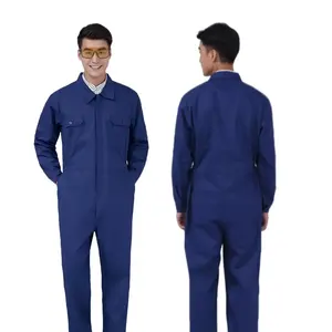 Professional 100% cotton overalls for men women work clothes men coverall suits workwear