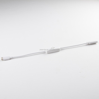 Kabel Data USB C On/Off terlaris pengisian daya Cepat pria ke Wanita ekstensi Smart Switch kompatibel dengan printer komputer Android
