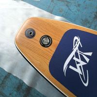 Planche de surf gonflable SUP 350 cm, fabrication chinoise sur mesure, ultra durable, Hisea, pour adulte, plusieurs couleurs