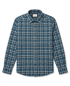 Camisa Oxford a Cuadros de Algodón para Hombre, Corte Slim, Manga Larga, Formal, Calidad de Exportación, Proveedor Mayorista - Product Image 5