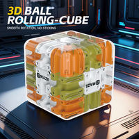 Mini cube magique 3D éducatif pour enfants, labyrinthe à billes, jouet anti-stress pour les enfants de 8 à 13 ans