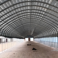 Structure en acier sur mesure OEM ODM pour entrepôt, construction industrielle isolée contre le feu et le froid