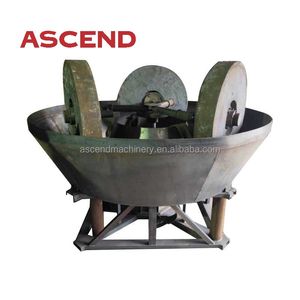 Water Wet Pan Mills 1400 1500 Modelos 1 1,5 2 Toneladas por hora para la minería de oro en la industria metalúrgica en Ghana Zimbabue - Product Image 2