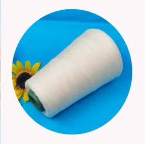 Влагопоглощающая белая хлопчатобумажная пряжа для домашнего текстиля
