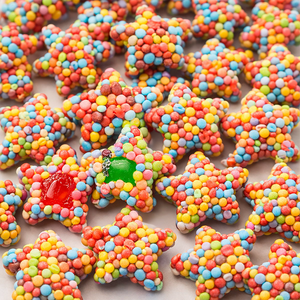 Fábrica de Confeitaria Vende por Atacado Doces Azedos Frutados de Páscoa, Balas de Goma Crocantes em Granel - Product Image 2