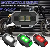 RC-Drohnen-LED-Blitzpositions-Funkleuchte LKW-Flugzeug-Kran-SUV-Motorrad-Camping-Lichter LED-Stroboskop-Warnlampe