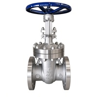 Vanne à opercule API 600 en acier inoxydable WCB CF8, classe 300, à bride RF, avec couvercle boulonné et opercule à coin