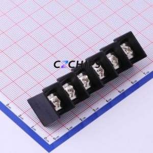 KF65C-11.0-6P Barrier Terminal Block Through hole Component (THT),P=11mm Connector Two Sides 11mm 1x6P Straight Pin - Product Image 1