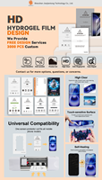 Protection d'écran en hydrogel TPU importé, Film HD en hydrogel pour téléphones portables, Film TPU en hydrogel