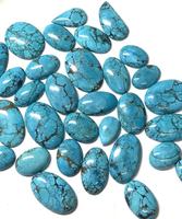 Turquoise de qualité AAA certifiée IGI, cabochon, pierres précieuses en vrac, formes et tailles variées, fabrication de bijoux, prix de gros