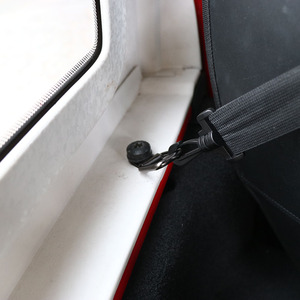 Cartaoo, Protector trasero negro, cubierta de almohadilla, aislamiento de maletero de coche, redes de malla de carga para Wrangler TJ <span class=keywords><strong>JK</strong></span> JL, 4 accesorios para puertas - Product Image 5