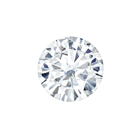 Entrega rápida Excelente redondo corte brillante Moissanite Blanco D Color VVS forma redonda utilizada para la fabricación de joyas para anillos