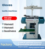 Machine à tricoter des gants automatique, intelligente et informatisée avec système intégré de fixation des bords