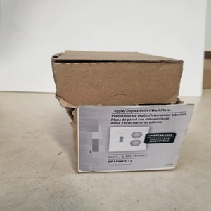 Paquete de 12 placas TP18WCC12 blancas 2G ToggleDuplex nuevo Original listo Stock automatización Industrial PAC dedicado PLC programación Cont - Product Image 1