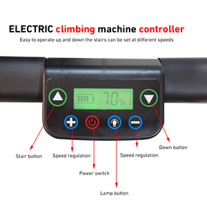 Kursi pendaki tangga elektrik ringan, perlengkapan terapi rehabilitasi orang tua & cacat - Product Image 3