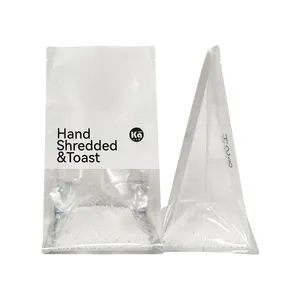 透明窗扣板式密封吐司包装袋定制印花棉纸立袋