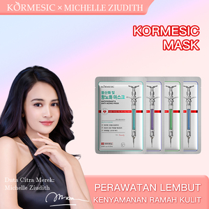 Mascarilla Facial KORMESIC Certificada por Bpom, 25 ml, Control de Grasa, Iluminadora, Antiarrugas, Hidratante, Antioxidante, Para Todo Tipo de Piel - Product Image 2