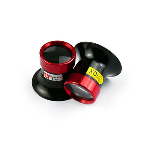 Lupa Monocular de 10X 20X Lente de Aumento Óptica Óculos Lupa de Metal Ferramentas de Reparação de Joias e Relógios - Product Image 2