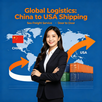 Transitaires Maritimes Efficaces Top 10 : Fret Port-à-Port DDP LCL+Express 15-25 Jours, Assurance Incluse, Chine-USA pour Entreprises Importatrices