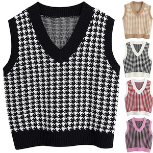 King Mcgreen Star mujeres Casual cuello en V pulóver camisa Color <span class=keywords><strong>De</strong></span> Colisión sin mangas suéter chaleco <span class=keywords><strong>Sailor</strong></span> <span class=keywords><strong>Moon</strong></span> Kawaii ropa nueva - Product Image 1