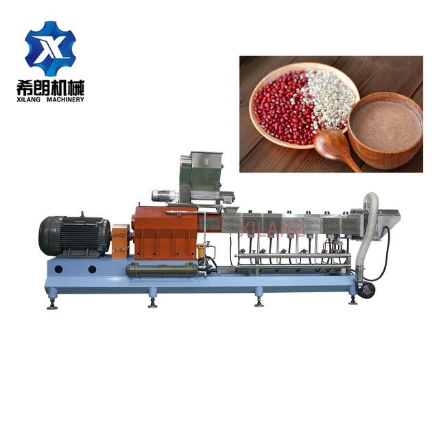 Nutritional Baby Grain Powder Instant Porridge Making Machicne Automatic Processing Grains Powder Porridge Production Line