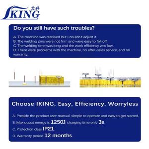 IKING Herramienta para Instalar Pernos de Soldadura <span class=keywords><strong>Cuphead</strong></span> - Product Image 5