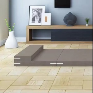 Xách tay bốn-gấp tập thể dục phòng tập thể dục MAT Yoga Mat có thể gập lại du lịch Bộ nhớ bọt nệm - Product Image 5