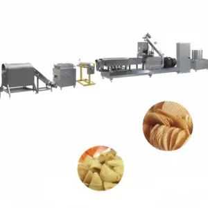 100 Kg/h 스테인레스 스틸 자동 신선한 튀김 냉동 감자 칩 생산 장비