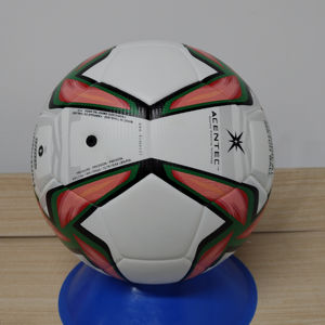 Ballon de football professionnel personnalisé de qualité supérieure, vessie en caoutchouc, cuir PU thermocollé pour usage intérieur/extérieur - Entraînement sportif en équipe - Product Image 6