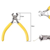 Outils de pinces de fabrication de bijoux de haute qualité avec pince à nez rond et coupe-fil